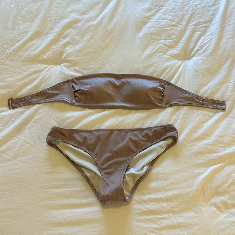 Victoria’s Secret pink Bandeau bikini
